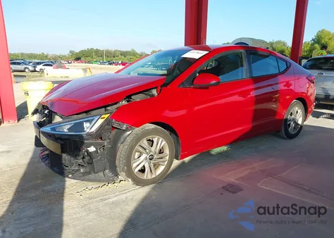 2020 Hyundai Elantra Sel из США, поврежденный, VIN 5NPD84LF0LH510244